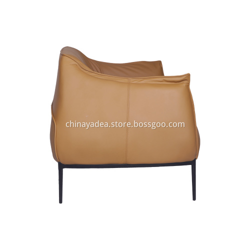 Modern Leather Archibald 2 Seater Lounge Chair